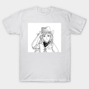 Sheriff Tammy Sketch T-Shirt